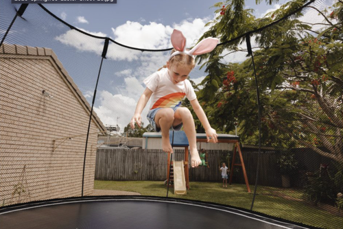 Easter Trampoline Shoot